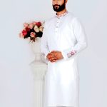 Classic White Cotton Panjabi
